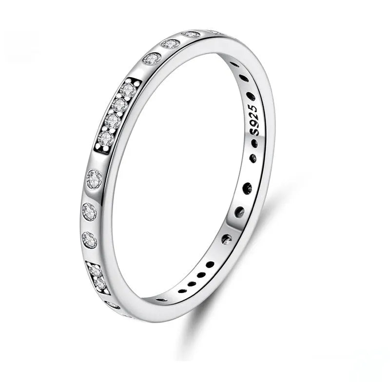 Moss Password I Love You oxidised black sterling silver ring on a simple bracelet band.