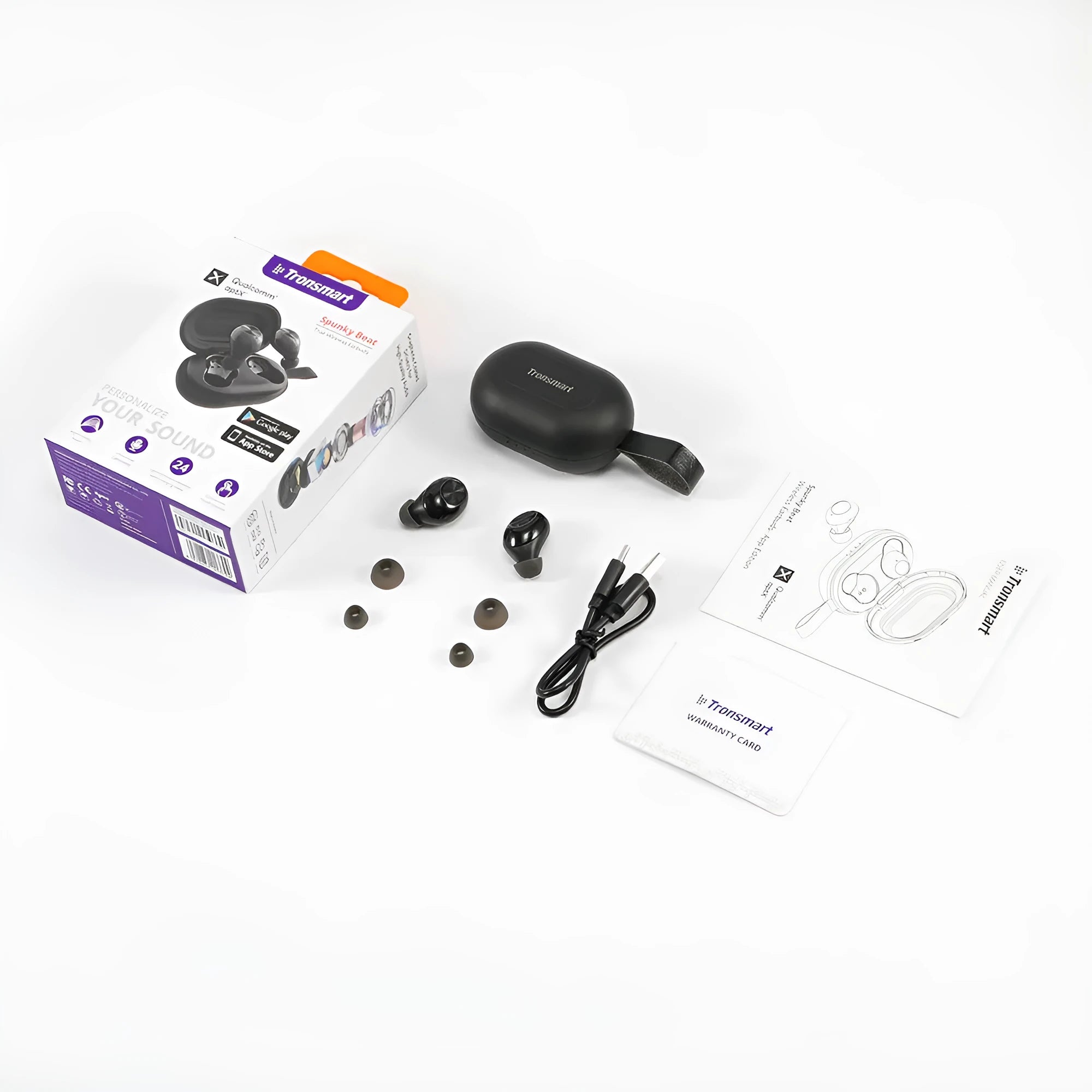 Tronsmart Spunky Beat wireless Bluetooth earphones with touch controls