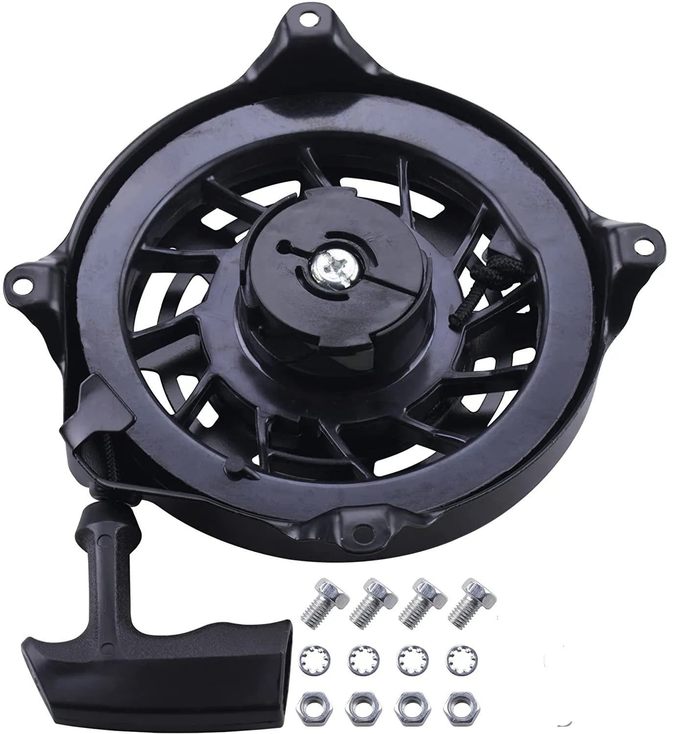 Bailitong 115mm black hand puller starter tool for motorcycle and garden equipment engines