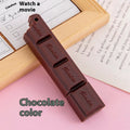 Chocolate simulation cartoon ballpoint pen with 0.5mm bullet tip in three colour variations