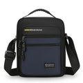 Men's waterproof nylon crossbody bag in urban simplicity style with multiple colour options