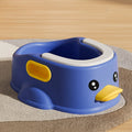 PVC duck-shaped bathtub for dogs and cats in blue, pink or yellow colours