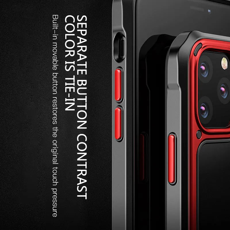 Transparent silicone phone case for iPhone 11 showing phone colour through clear back
