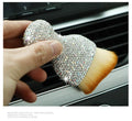 Soft PVC car interior cleaning brush for dust removal with 10cm length