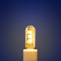 Small white USB baby night light with dual white and warm light settings