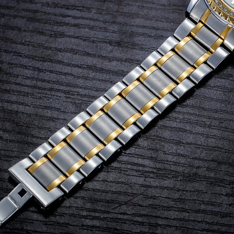 Fashionmonger automatic mechanical watch with luminous dial and waterproof case