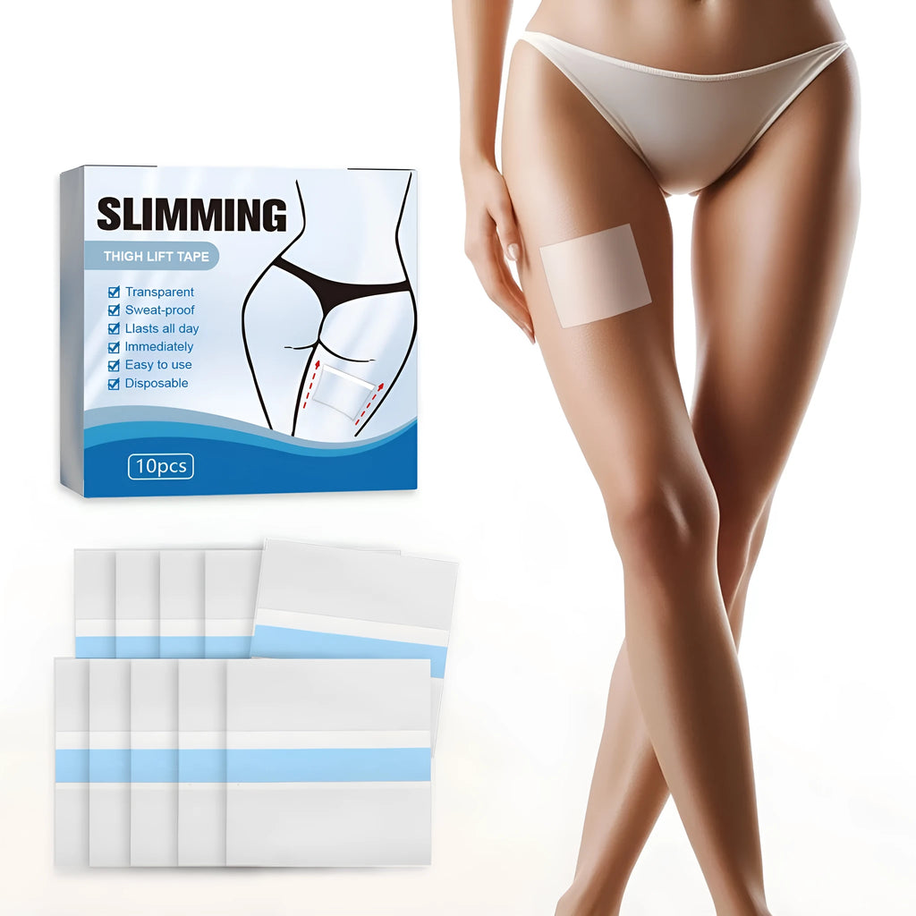 Box of 10 adhesive body shaping patches, each patch 12cm by 12cm