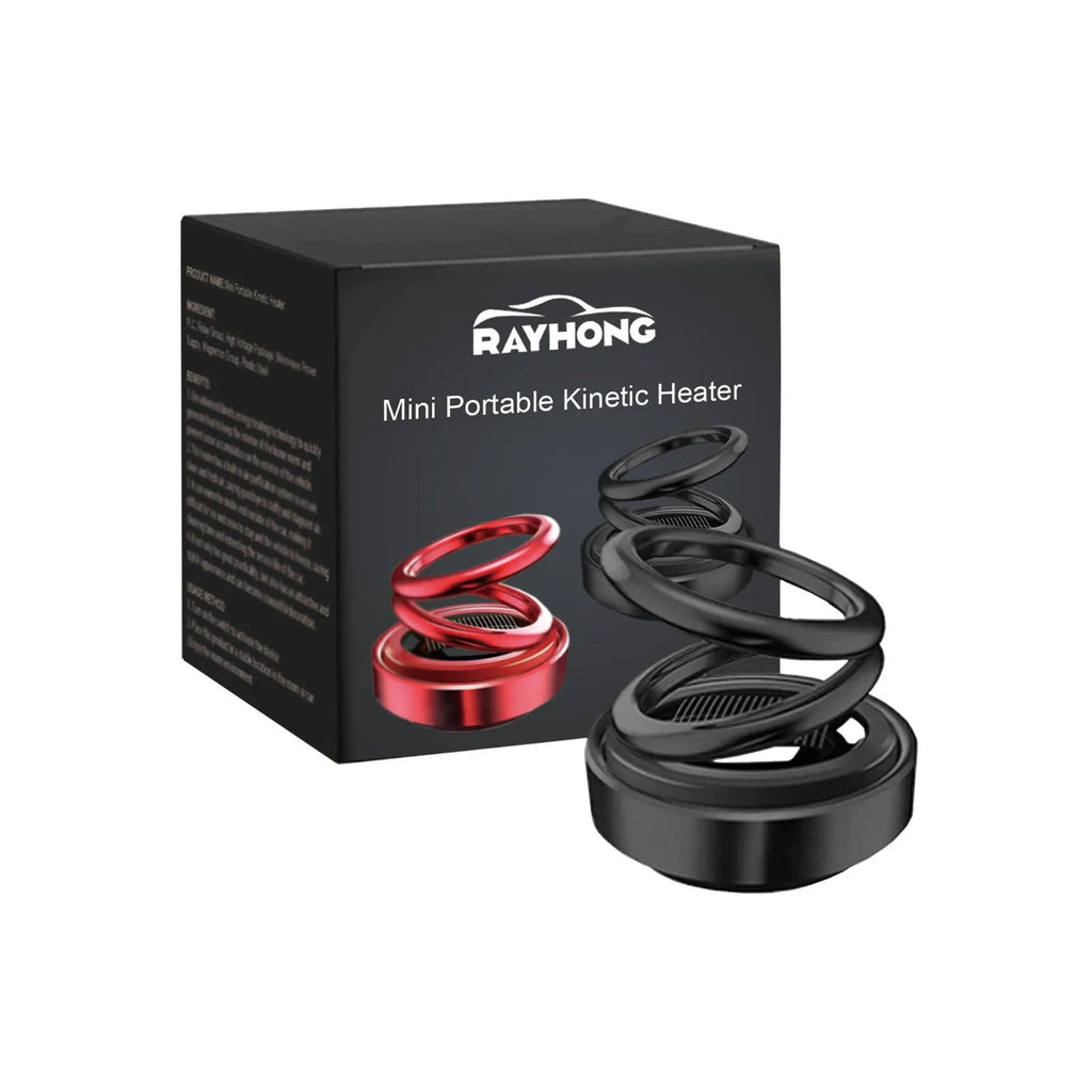 Portable miniature vibration radiator in black colour for car dashboard heat dissipation