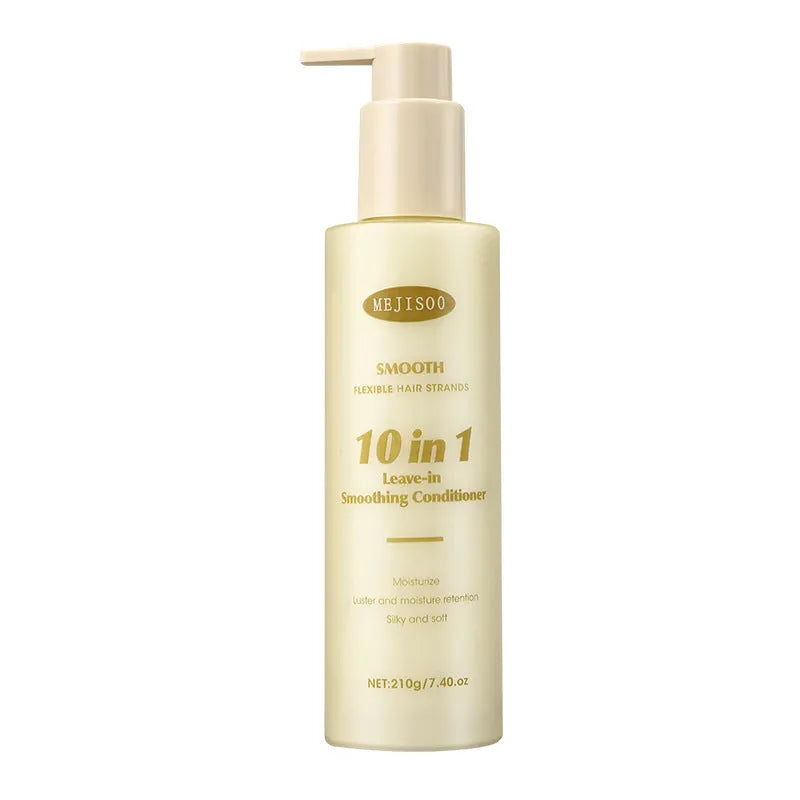 Soft 10-in-1 wash-free hair conditioner 210g bottle for ladies frizzy hair treatment