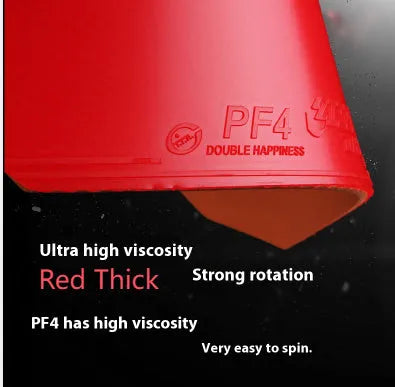 Fast Attack Sticky Classic-50 table tennis racket in red and black colour options.