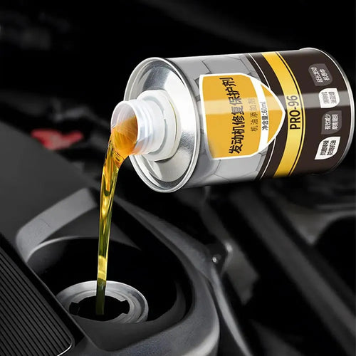 60ml engine anti-wear additive bottle with white cap for petrol and diesel vehicles