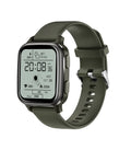 Aluminium alloy smart bracelet with Bluetooth calling and health monitoring features in blue colour