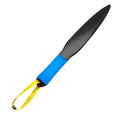 Blue handled nylon dog break stick training tool for small medium dogs