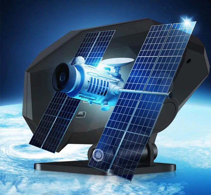Black P1 model vehicle head-up display unit with LCD screen, measuring 147mm wide.