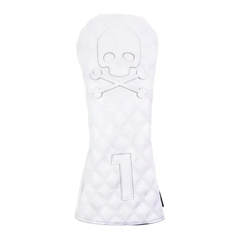 Black and white golf waterproof wooden pole protective cover for sports equipment