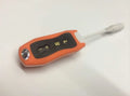 IPX68 waterproof Bluetooth mini headset MP3 player in multiple colours on a white background.