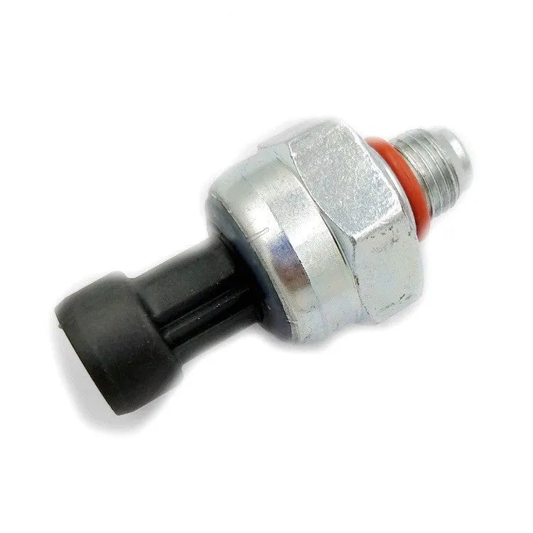 Ford F6TZ-9F838-A pressure sensor with attached connecting line on a white background