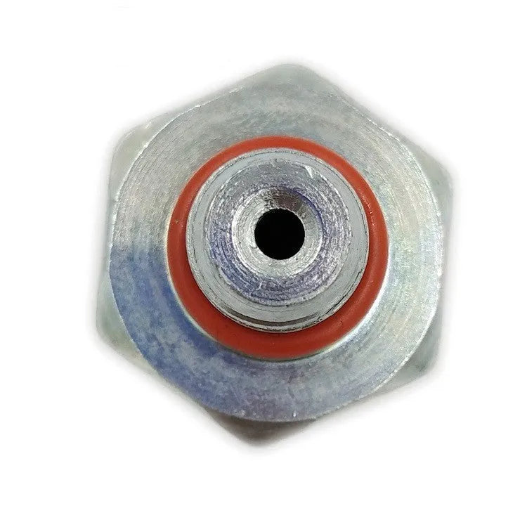 Ford F6TZ-9F838-A pressure sensor with attached connecting line on a white background