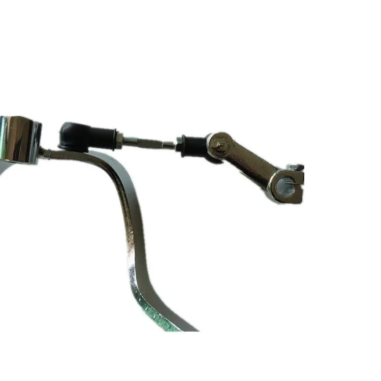 Steel motorcycle gear lever for GS125 with coarse and fine teeth, 300mm length