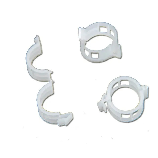 50 plastic plant clips for gardening, used to support tomato plants and climbing flowers