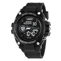 Electronic digital watch with LED display for teenagers in multiple colour options