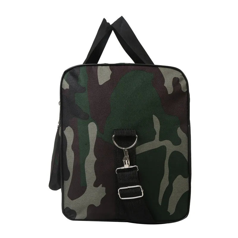 Camouflage pattern waterproof luggage bag with urban style and under 20L capacity