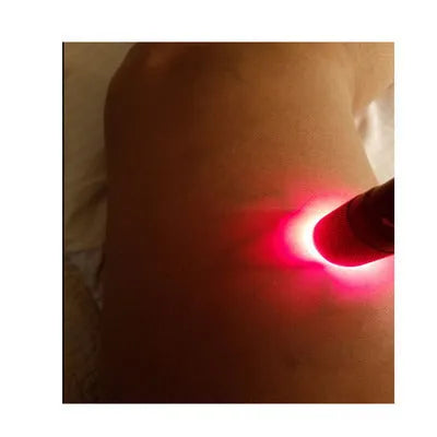 Black aluminium alloy smart vein locator device for medical vein detection.