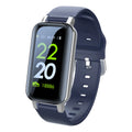 Call bracelet smart wearable with heart rate monitor in black, blue or coffee colour options