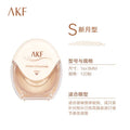 Roll of 120 clear lace double eyelid stickers in crescent and olive M shapes on skin.