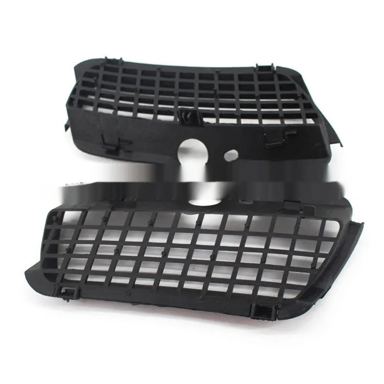 Black ABS plastic fog lamp cover pair for Volkswagen Golf 3 front bumper lower grille replacement