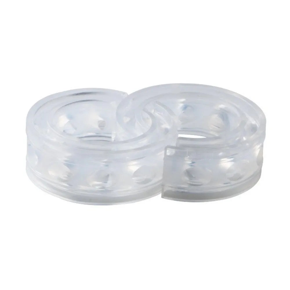 Transparent rubber buffer springs for car suspension with six size options