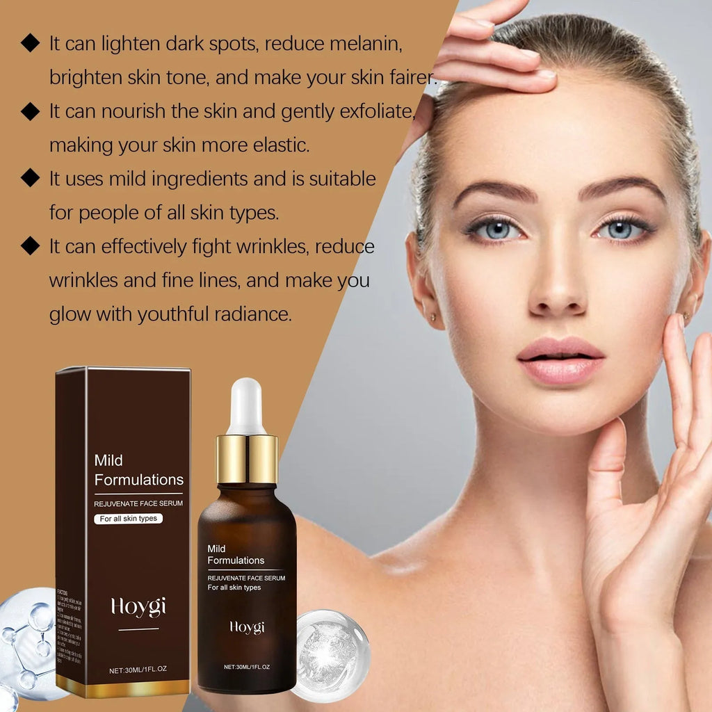 30ml bottle of nourishing facial essence with arbutin and vitamin C for hydrating skin care