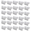 60 PA66 plastic automotive clips with D318 colour for car interior trim fastening