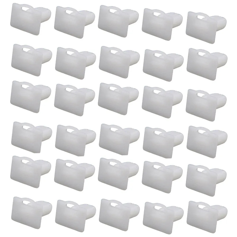 60 PA66 plastic automotive clips with D318 colour for car interior trim fastening