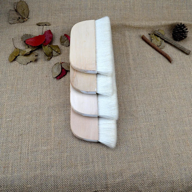 Wool brush art mounting tool available in 8 10 12 and 14 inch sizes for paint and paste