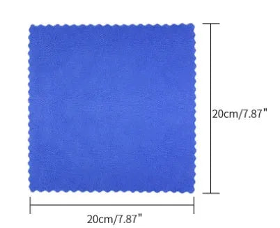 Automotive rust remover spray bottle with blue square sponge applicator for car metal surfaces