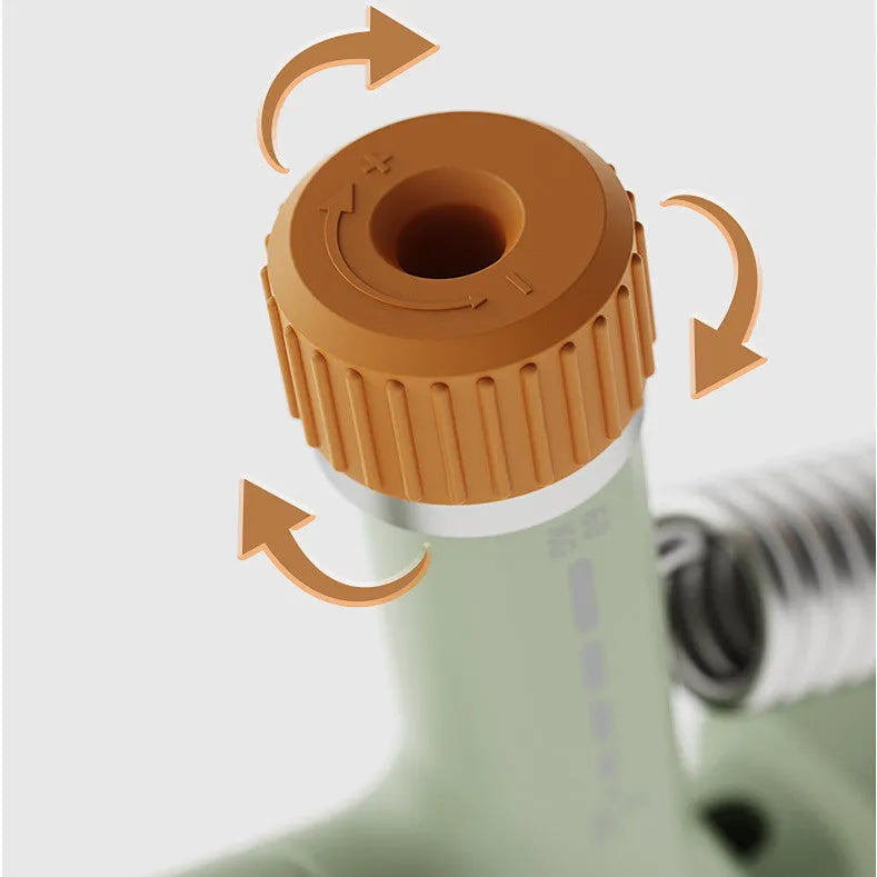 Adjustable spring hand grip trainer showing three resistance springs and ergonomic ABS plastic handles