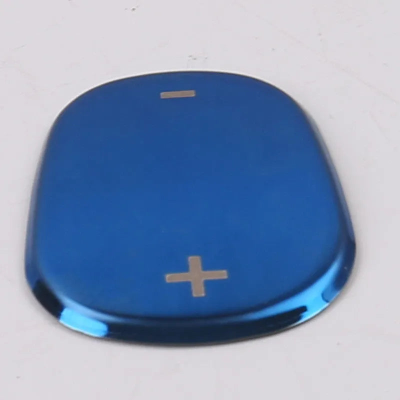 Stainless steel gear knob cover for Chevrolet Cruze vehicles showing three colour options