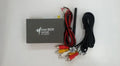 Black car mirror link box with Wi-Fi connectivity for smartphone screen mirroring to car audio systems