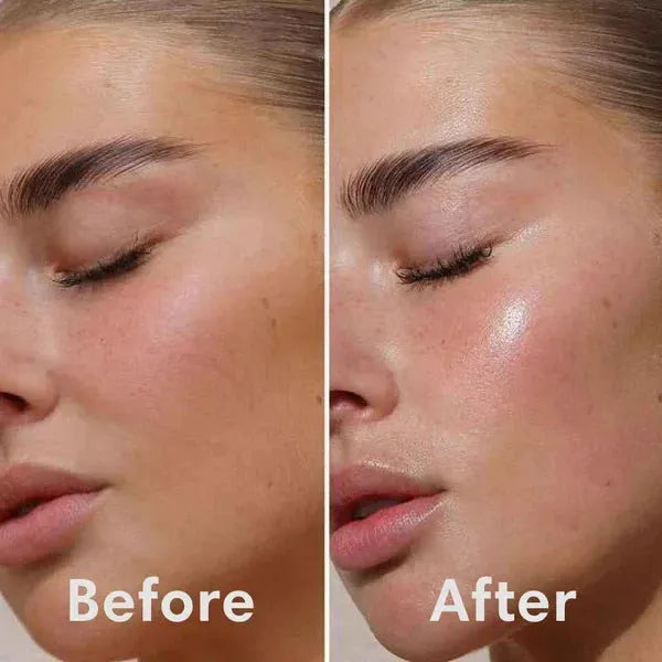 75ml bottle of collagen face night mask with application brush for evening skin care.