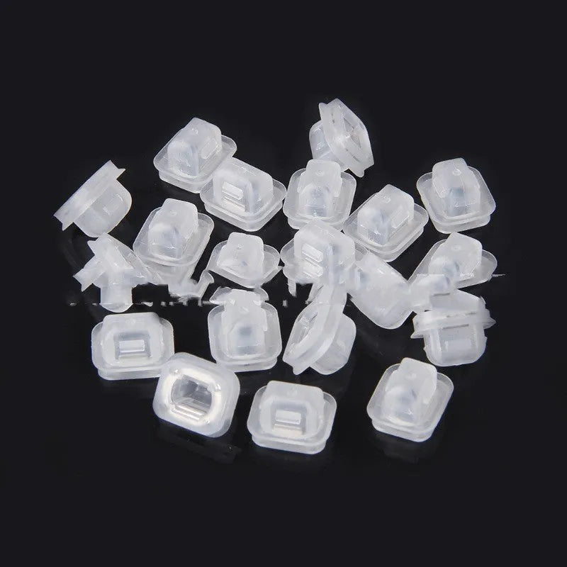 BMW E39 E38 interior seat buckle clips plastic metal fasteners 100-piece pack