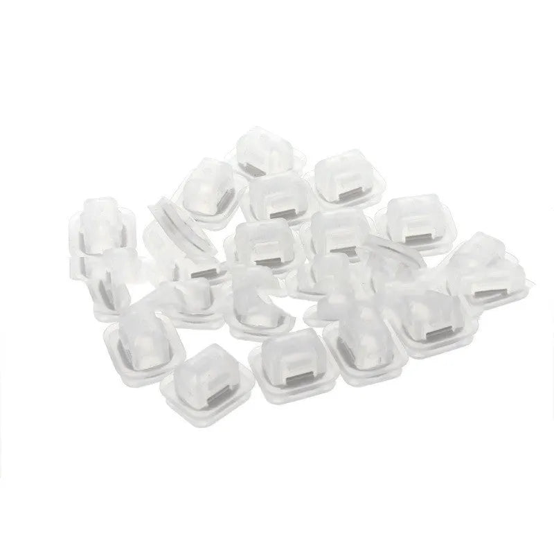 BMW E39 E38 interior seat buckle clips plastic metal fasteners 100-piece pack