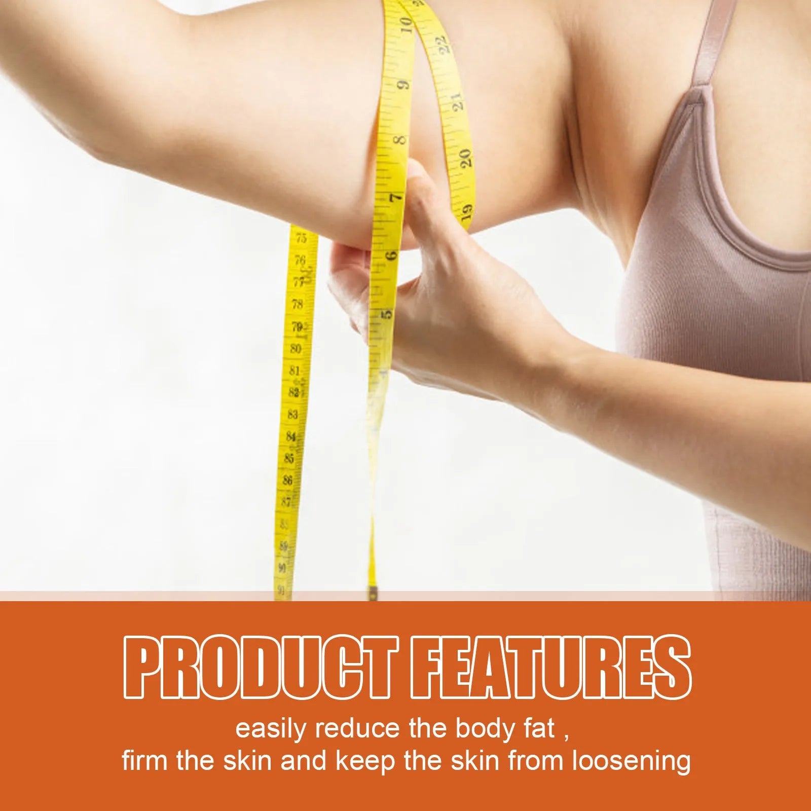 A 12.5cm long container of 20g body firming massage cream with traditional ingredients.