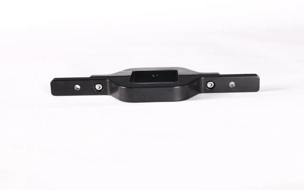 Black off-road vehicle coupler bracket for trailer hook lamp holder mounting