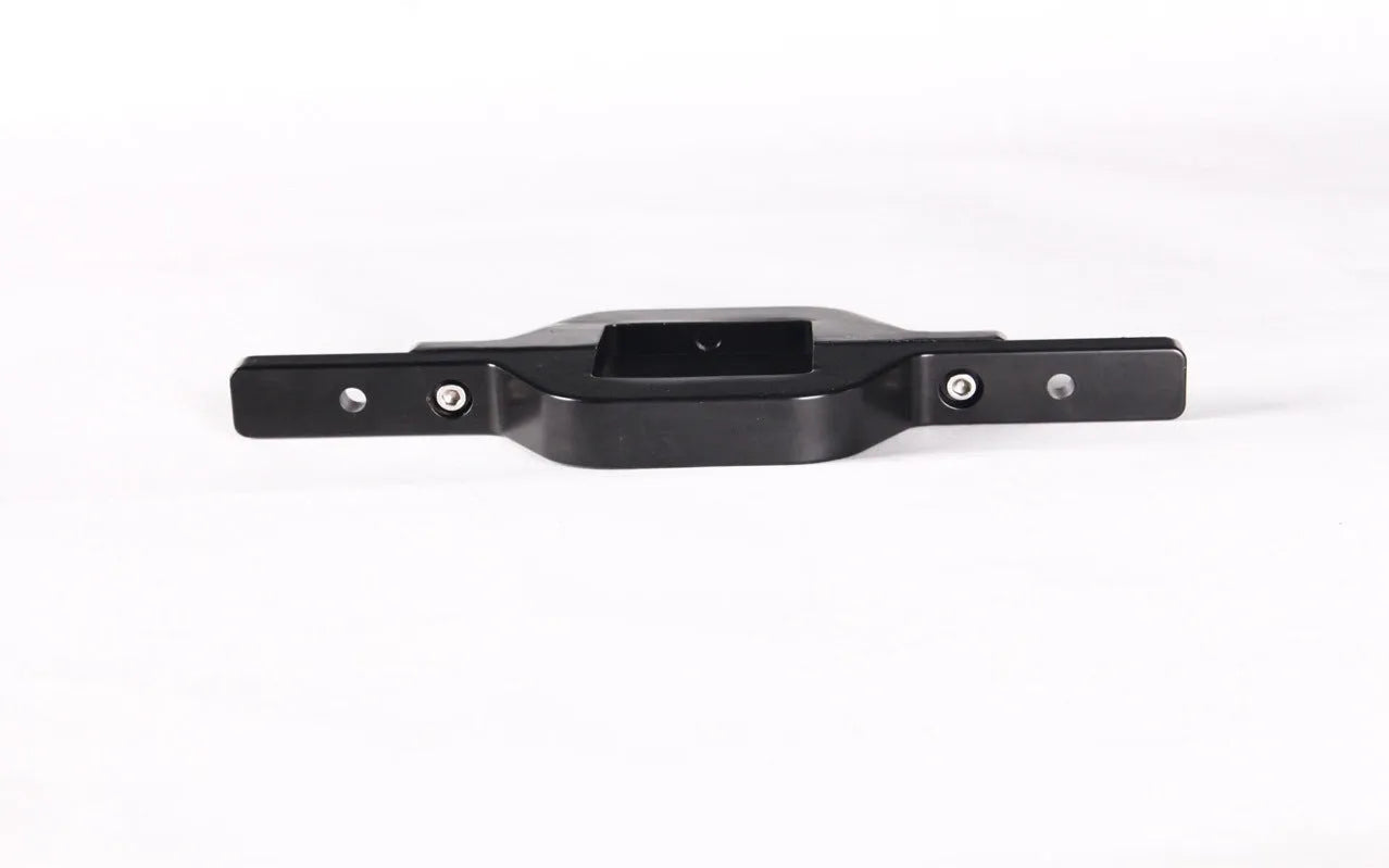 Black off-road vehicle coupler bracket for trailer hook lamp holder mounting