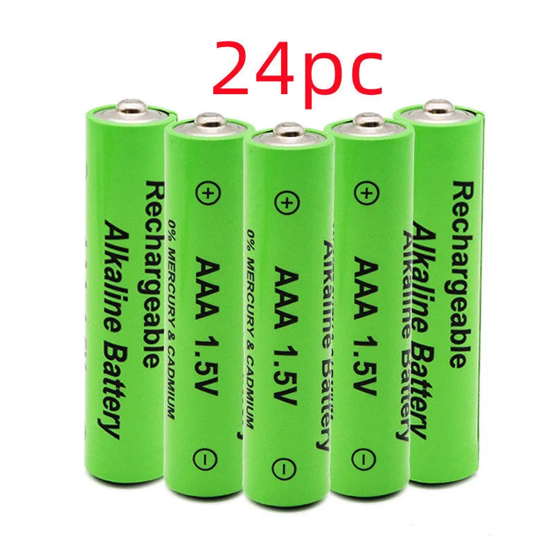 Industrial grade alkaline rechargeable AA battery with 3000mAh capacity and 1.5V output