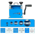 SD-017 manual wire stripping machine showing adjustable mechanism for 0.5-17mm wires