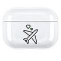 Solid colour PC protective shell cover for Apple AirPods Pro 3 charging case