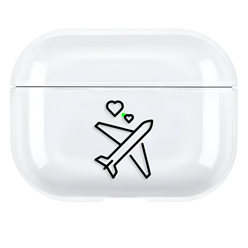 Solid colour PC protective shell cover for Apple AirPods Pro 3 charging case