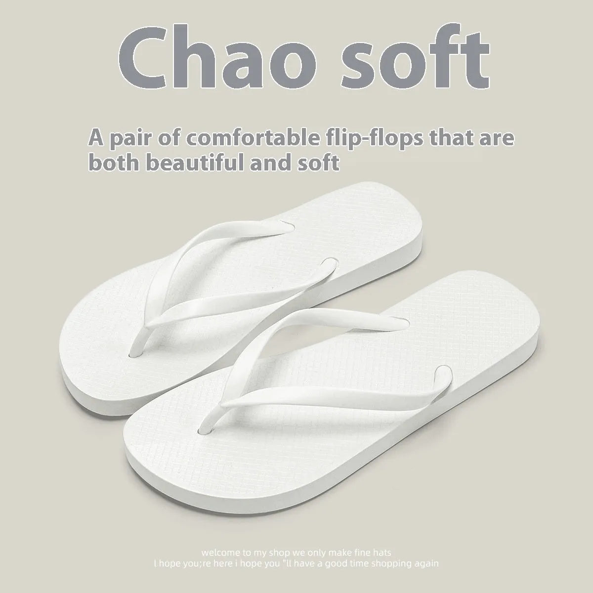 Foldable flat casual slippers with hollow-out plastic upper and non-slip PVC sole in assorted colours.